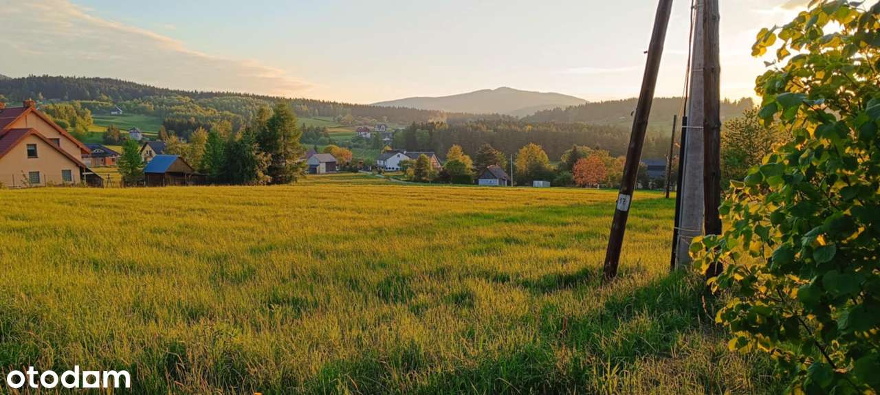 Na sprzedaż: 4 działki budowlane z widokiem na góry – po 8 arów każda - Pełny obrazek: 5/6
