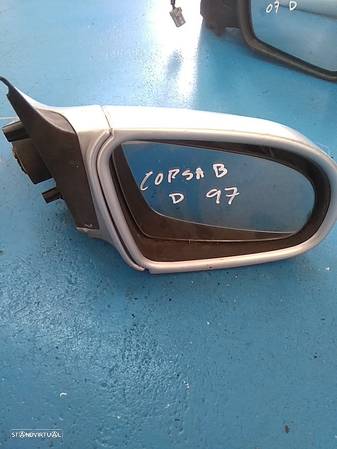 Espelho Retrovisor Dto Electrico Opel Corsa B (S93) - 1