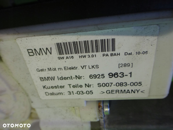 MECHANIZM PODNOŚNIK SZYB LEWY PRZÓD BMW X3 E83 - 2