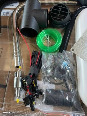 sirocou incalzitor auto seroco stationar webaster 12v kit complet nou - 7