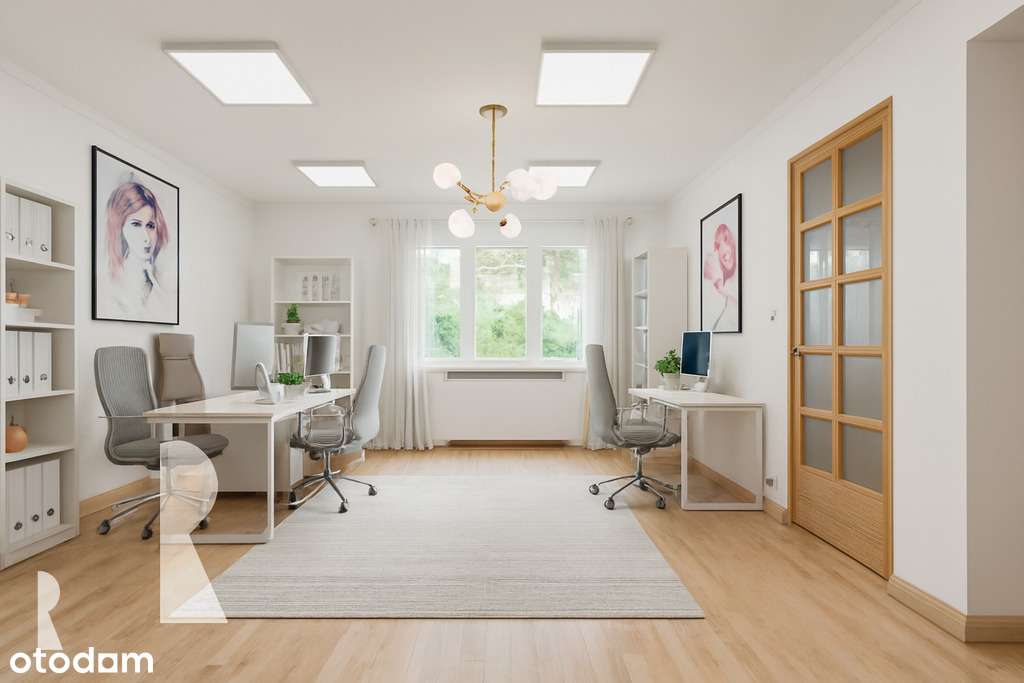 Gabinet lub kancelaria w stylowej willi – idealne miejsce do pracy - Pełny obrazek: 5/19