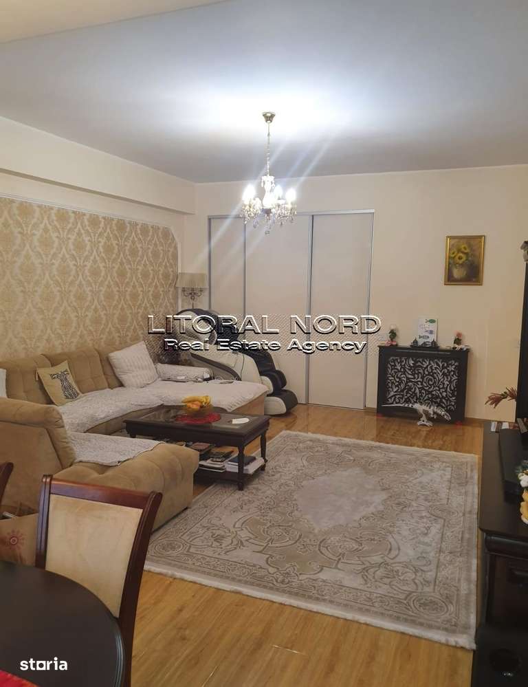Tomis Nord-bloc nou,ap. 3 cam. 127mp,2 balcoane,mobilat,utilat,parcare-5