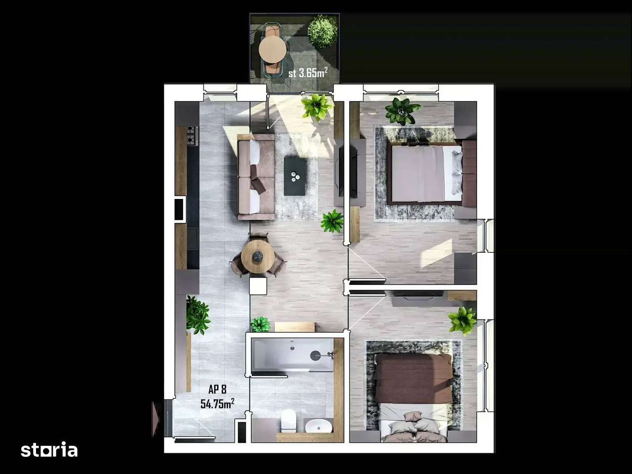 Apartament 3 camere, ESTIMO - Imagine principală: 5/14