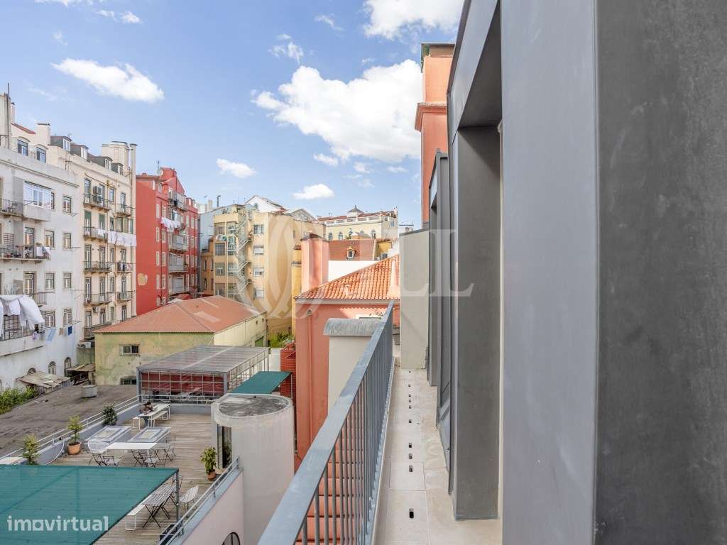 Apartamento T0, com terraço, localizado no São Bento 21 - Grande imagem: 2/46