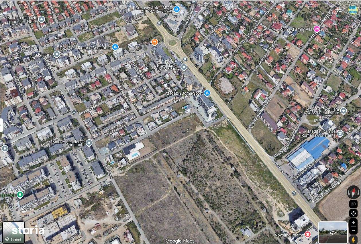 Tomis Plus, teren intravilan 400mp de vanzare-0