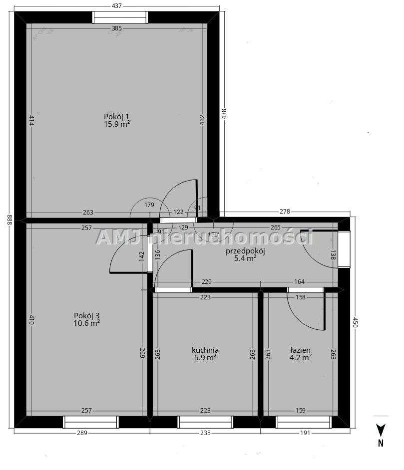 Mieszkanie 2 pokoje, umeblowane, na parterze-7