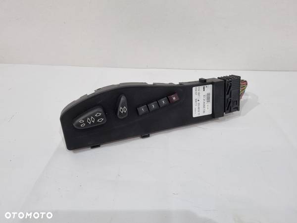 BMW E46 COUPE E63 E64 PRZEŁĄCZNIK LEWY FOTELA ELEKTRYCZNEGO PAMIĘĆ 8263135 EUROPA - 1