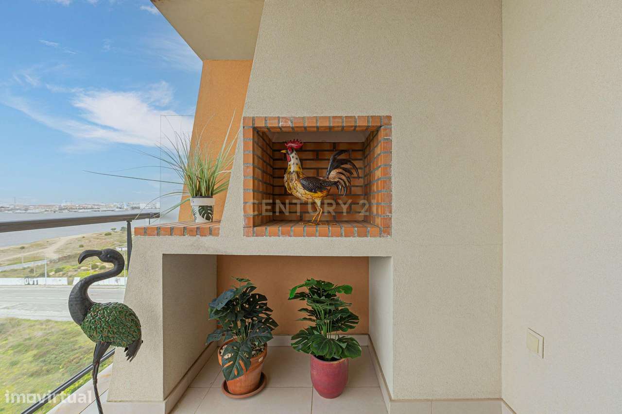 Apartamento no River Terraces com magnifica vista rio-9