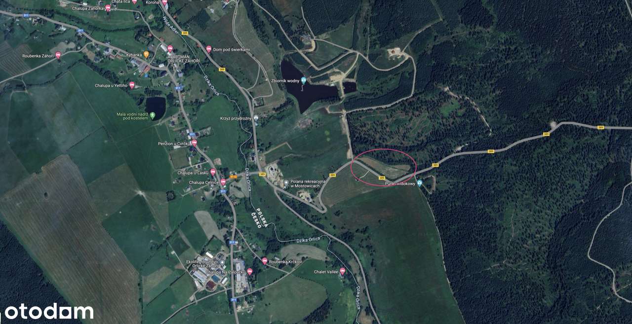 Przepiękna działka w Mostowicach - Góry Orlickie/Bystrzyckie - Pełny obrazek: 5/6