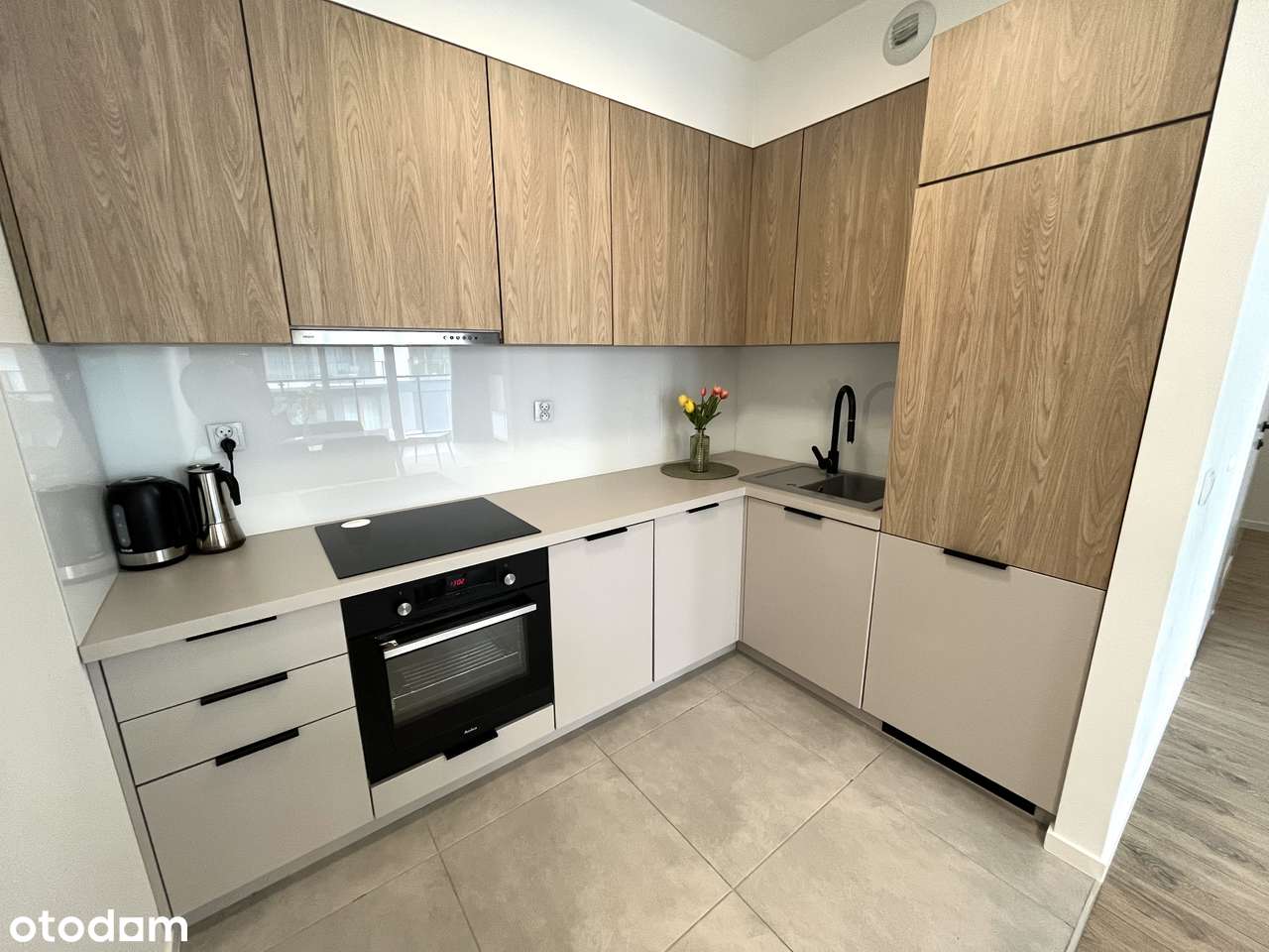 BLISKO CENTRUM! Nowoczesne 2-pokojowe mieszkanie - ul. Na Grobli - Pełny obrazek: 4/8