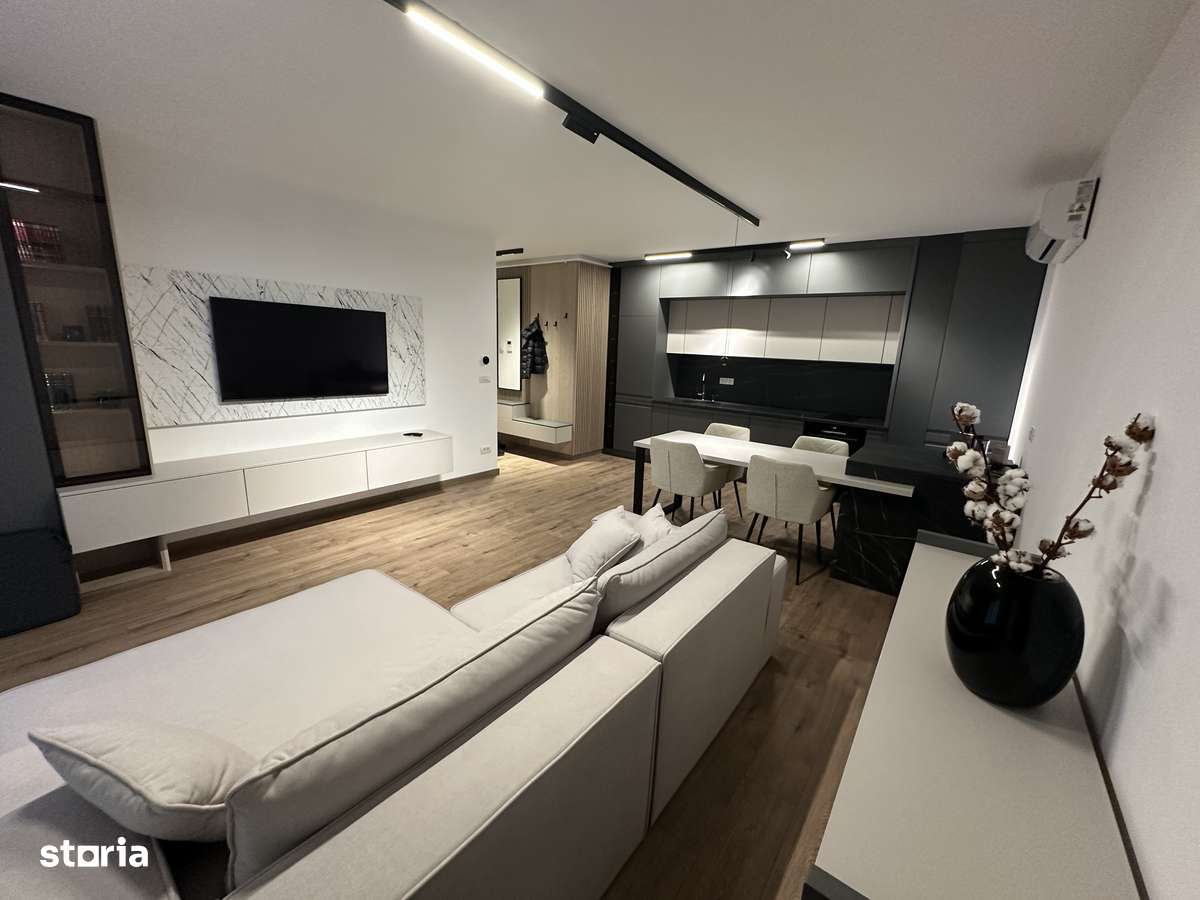 Apartament cu 2 camere  lux Adora Central , balcon și garaj în centru - Imagine principală: 3/15