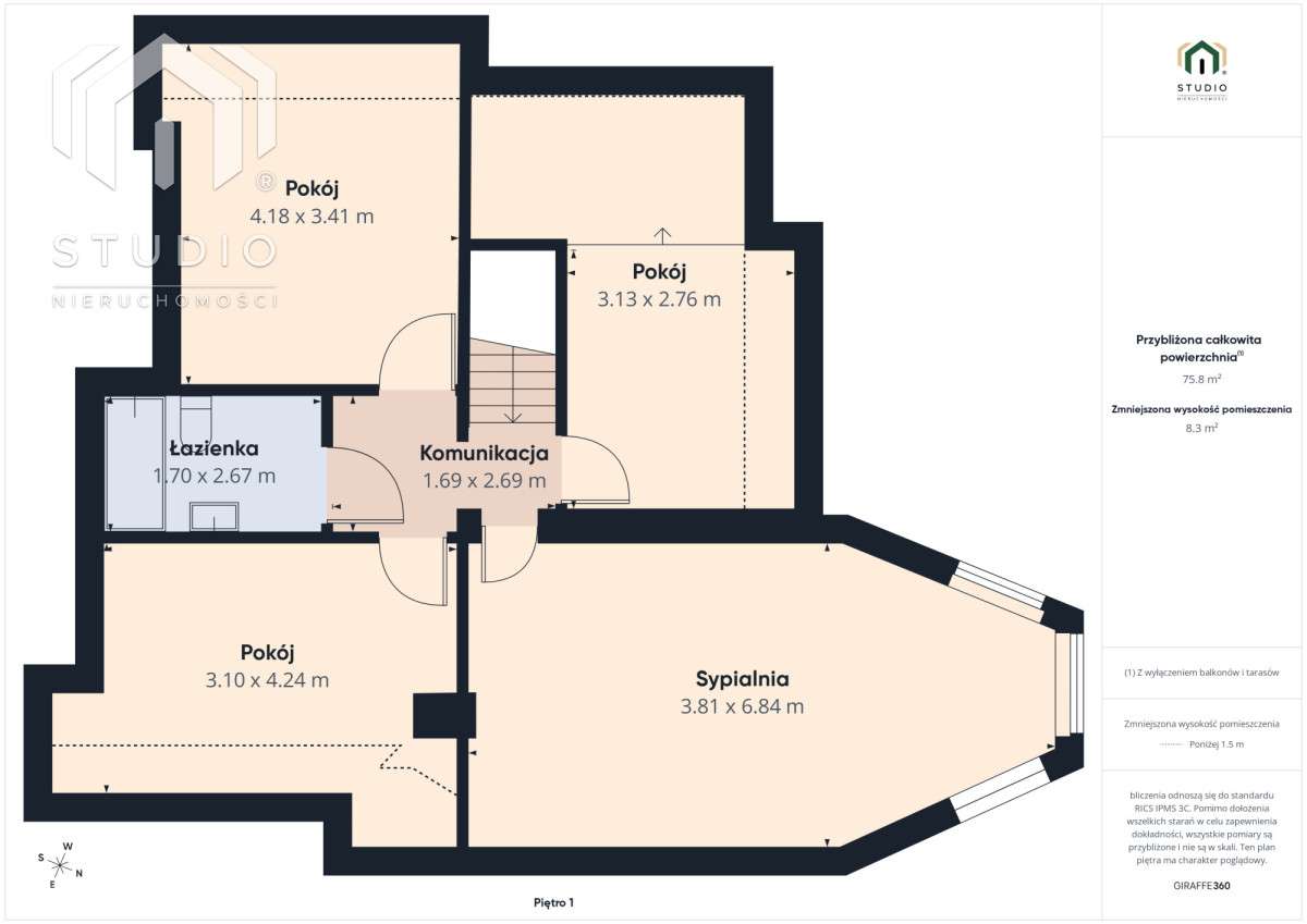 Przestronne 4 pokojowe mieszkanie - garaż w cenie-19