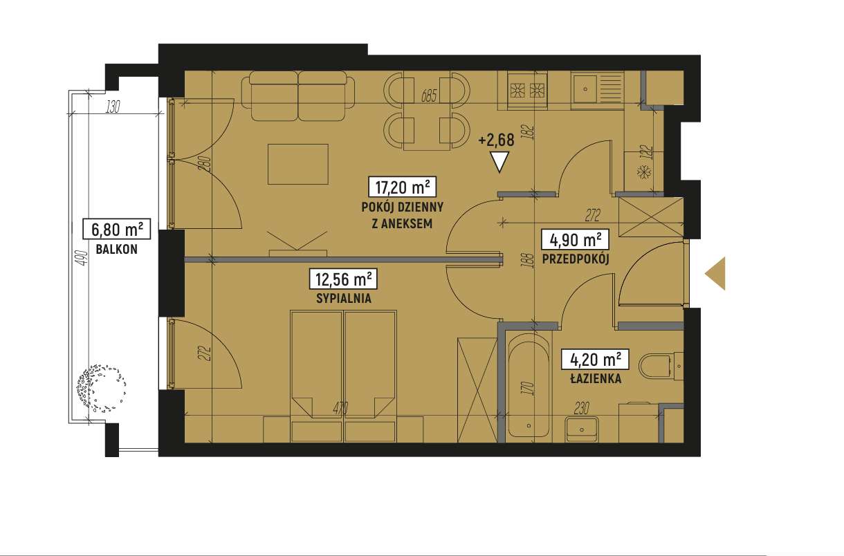 Wrotków| Nowe| Bezpośrednio| Bez PCC| Widne mieszkanie-0