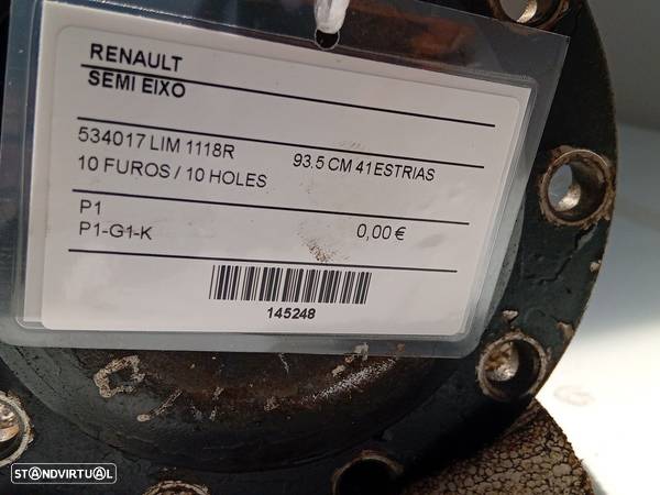 Semi Eixo Renault - - 5