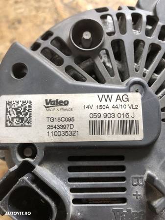 Alternator Audi A4 3.0TDI Quattro S-Line CCWA, 240cp - 2