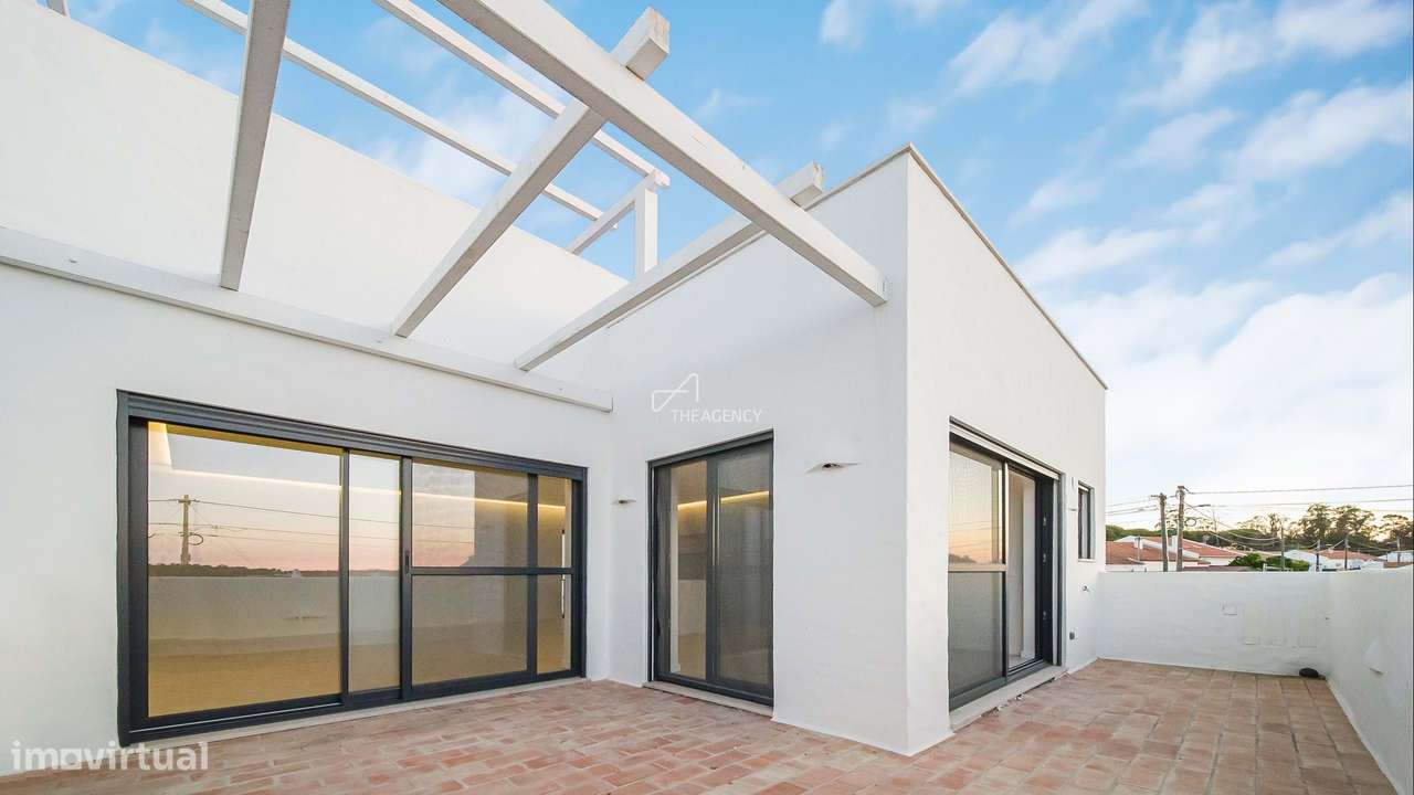 Moradia T3 a Estrear com Rooftop, Piscina e Vista Rio – Alcácer do Sal - Grande imagem: 5/28