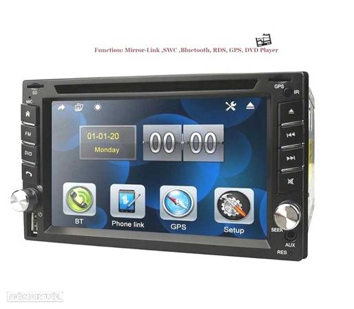 AUTO RADIO 2DIN 7" PARA SEAT USB SD GPS DVD TACTIL HD 1996-2008 - 3