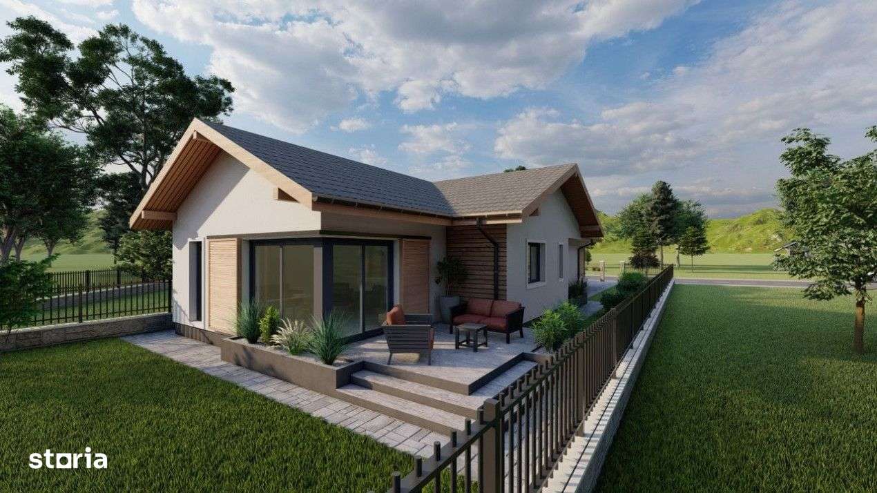 Teren intravilan de 554mp, cu proiect de casa! zona Chinteni - Imagine principală: 2/4