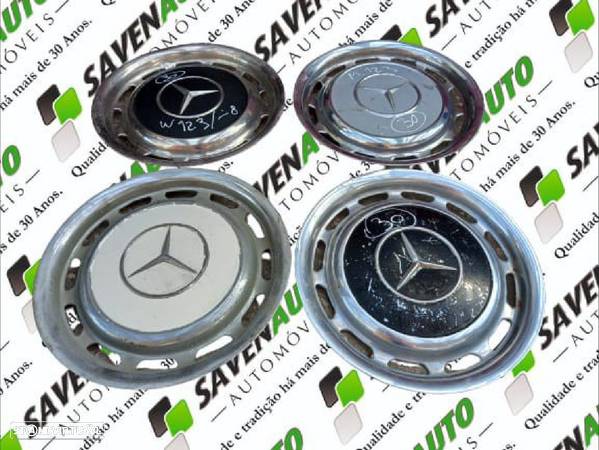 Conjunto Tampões Roda Mercedes-Benz Três Volumes (W123) - 2