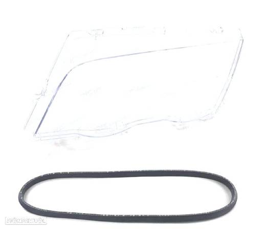 VIDRO FARÓL OPTICA FRONTAL ESQUERDA PARA BMW E46 BERLINA TOURING 98-01 - 4