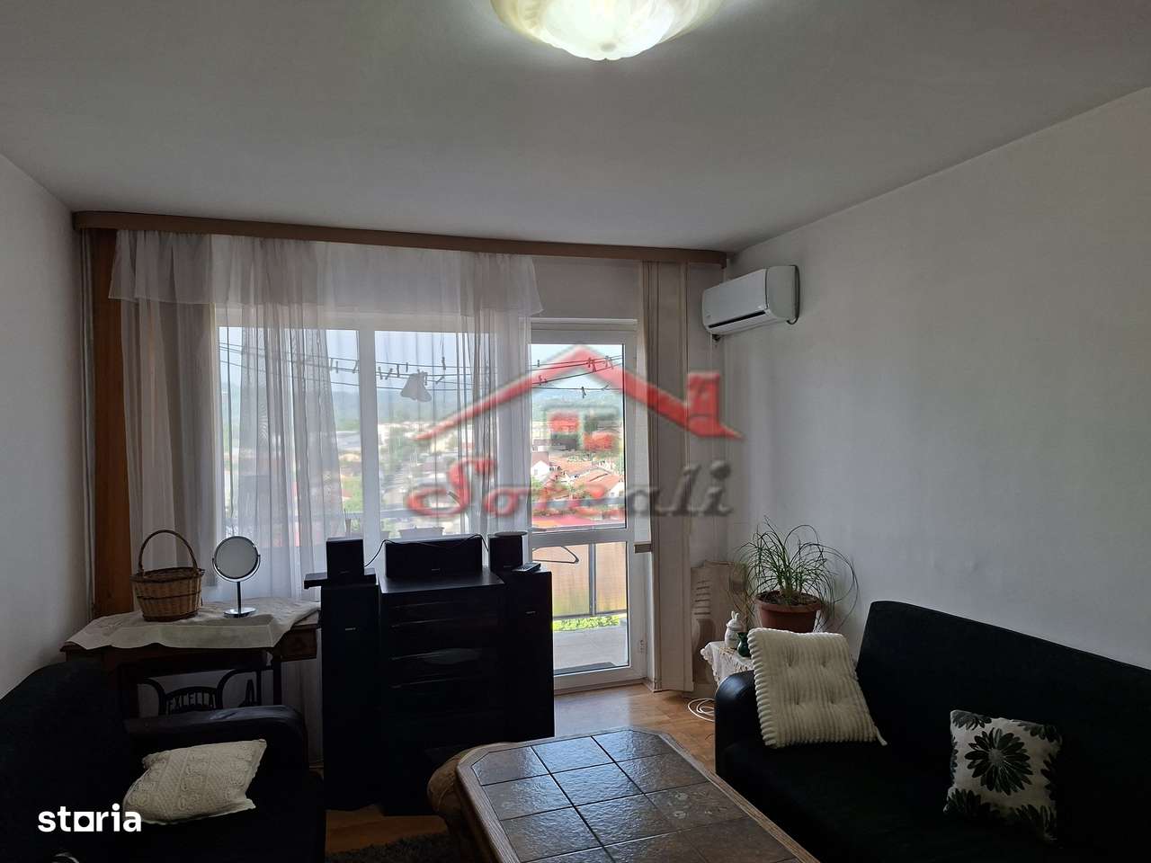 Apartament 3 camere, 72,84 mp utili, mobilat și utilat Etaj 7/10-0