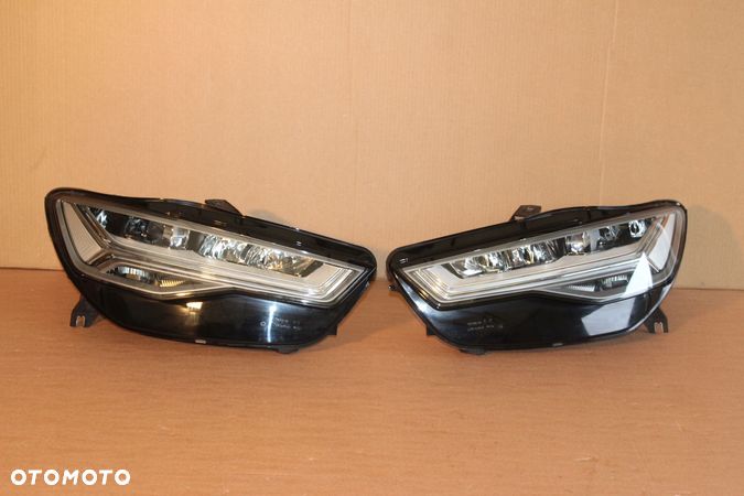 Reflektory lampy przód komplet Audi A6 4G C7 Lift - 1