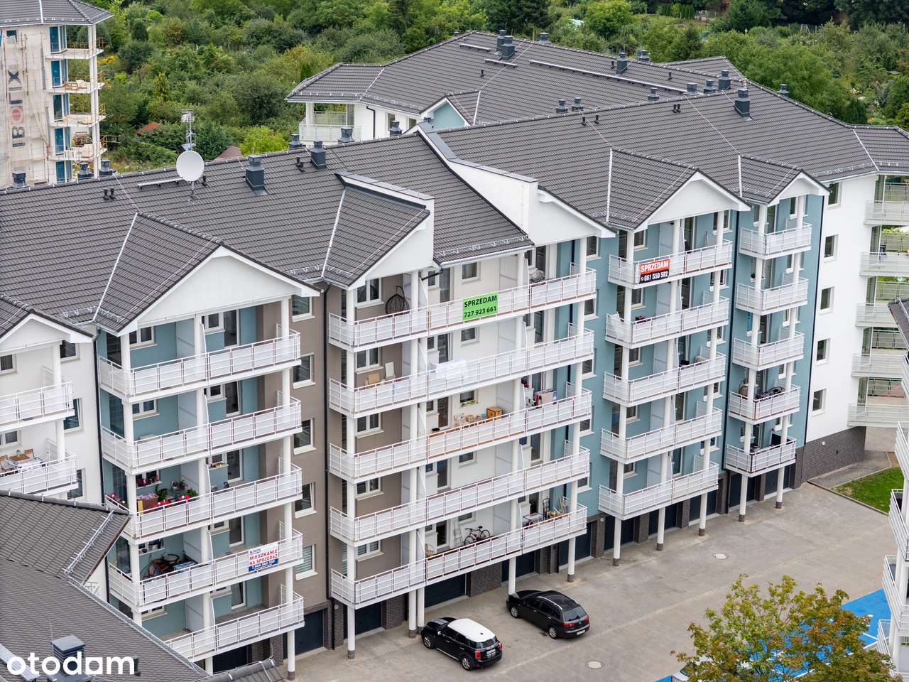 Nowe do zamieszkania. Bardzo duży zadaszony balkon! Bez prowizji i PCC-19