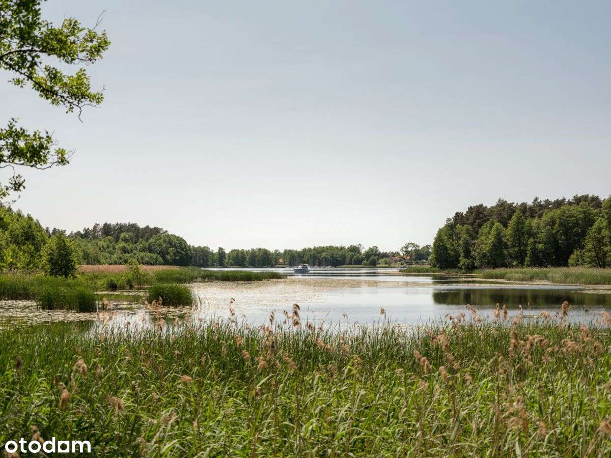 Domek mobilny na działce z widokiem na jezioro-19