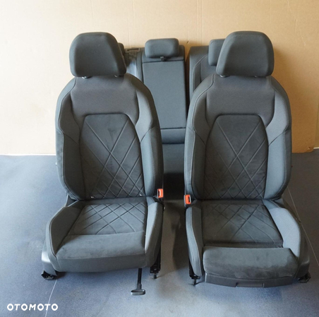 FOTELE KANAPA BOCZKI  VW GOLF 8 VIII KOMBI ALCANTARA GRZANE MASAŻ - 7