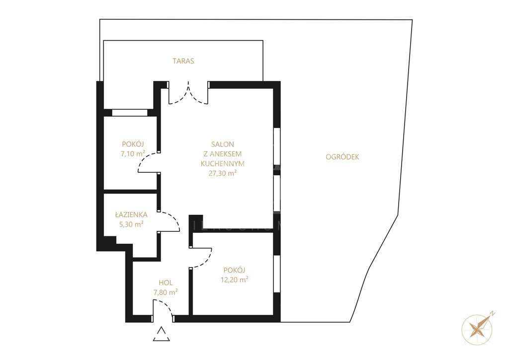 Mieszkanie 3 pokoje miejsce parkingowe i komórka - Pełny obrazek: 4/19
