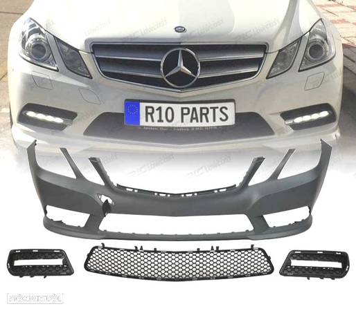 PARA-CHOQUE DIANTEIRO PARA MERCEDES CLASSE E W212 10-13 LOOK AMG - 1