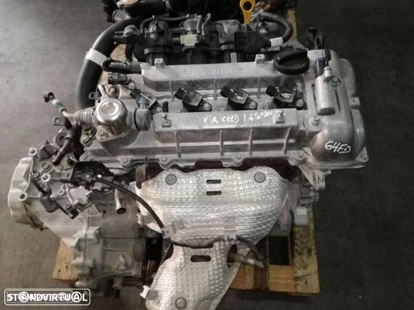 motor kia ceed 1.6 G4FD - 3