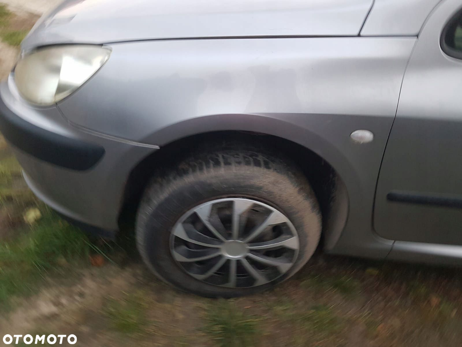 PEUGEOT 307 01- BŁOTNIK LEWY PRZÓD PRZEDNI EZAC - 3