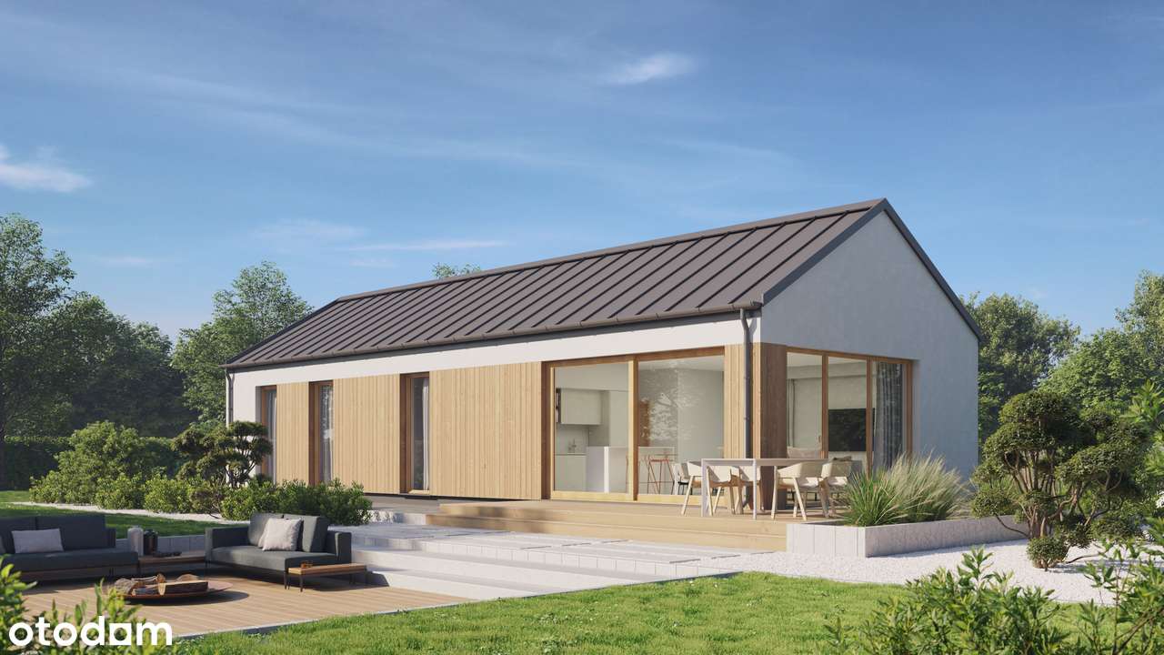 Nowoczesny Dom wolnostojący w centrum Mosiny brak prowizji-1