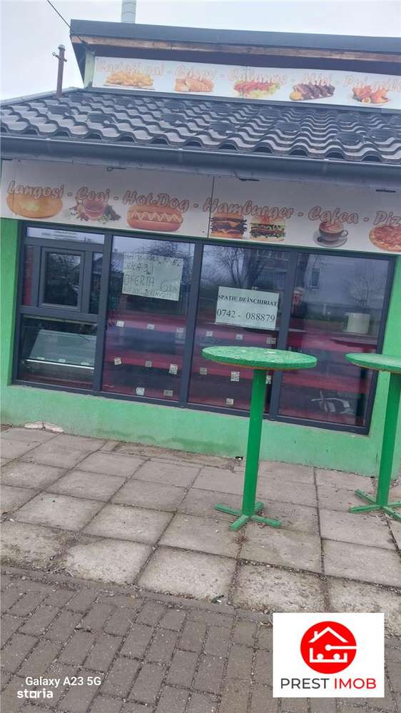 De inchiriat spatiu comercial 20 mp, chiosc fast food, Sancraiu de Mur - Imagine principală: 5/7