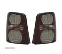 FAROLINS TRASEIROS LED PARA VOLKSWAGEN VW TOURAN 03-10 VERMELHO ESCURECIDO - 1