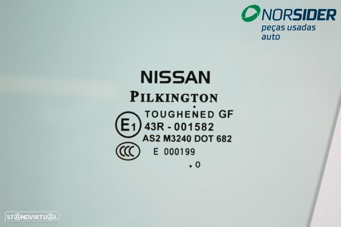 Vidro porta frente esquerda Nissan Qashqai|10-13 - 4