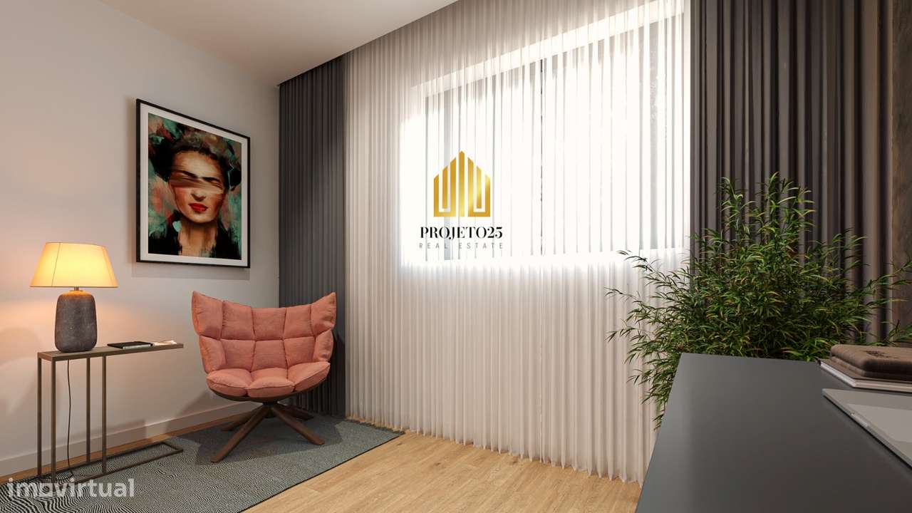 T3+1 NOVO em Condº Reservado com Jardim e Parque Infantil-16