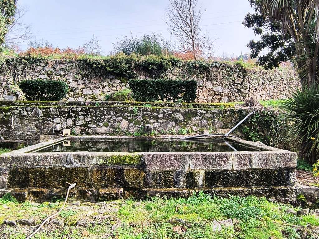 Casa Rústica de Pedra e Carvalho, em Quinta de 20.000m²-12