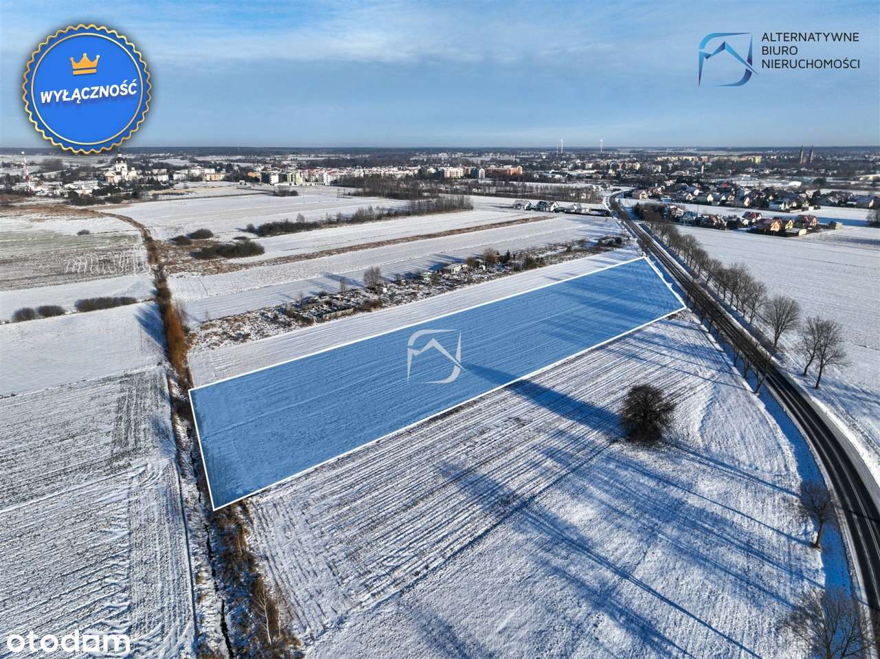 Unikalna działka inwestycyjna Parczew ul.Laskowsk-5