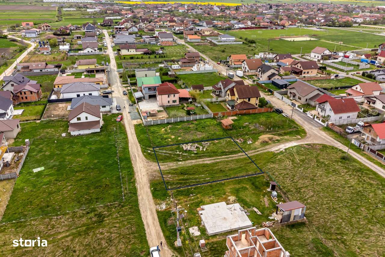 Teren intravilan 748 mp - Sanleani, Arad - COMISION 0% - Imagine principală: 4/6