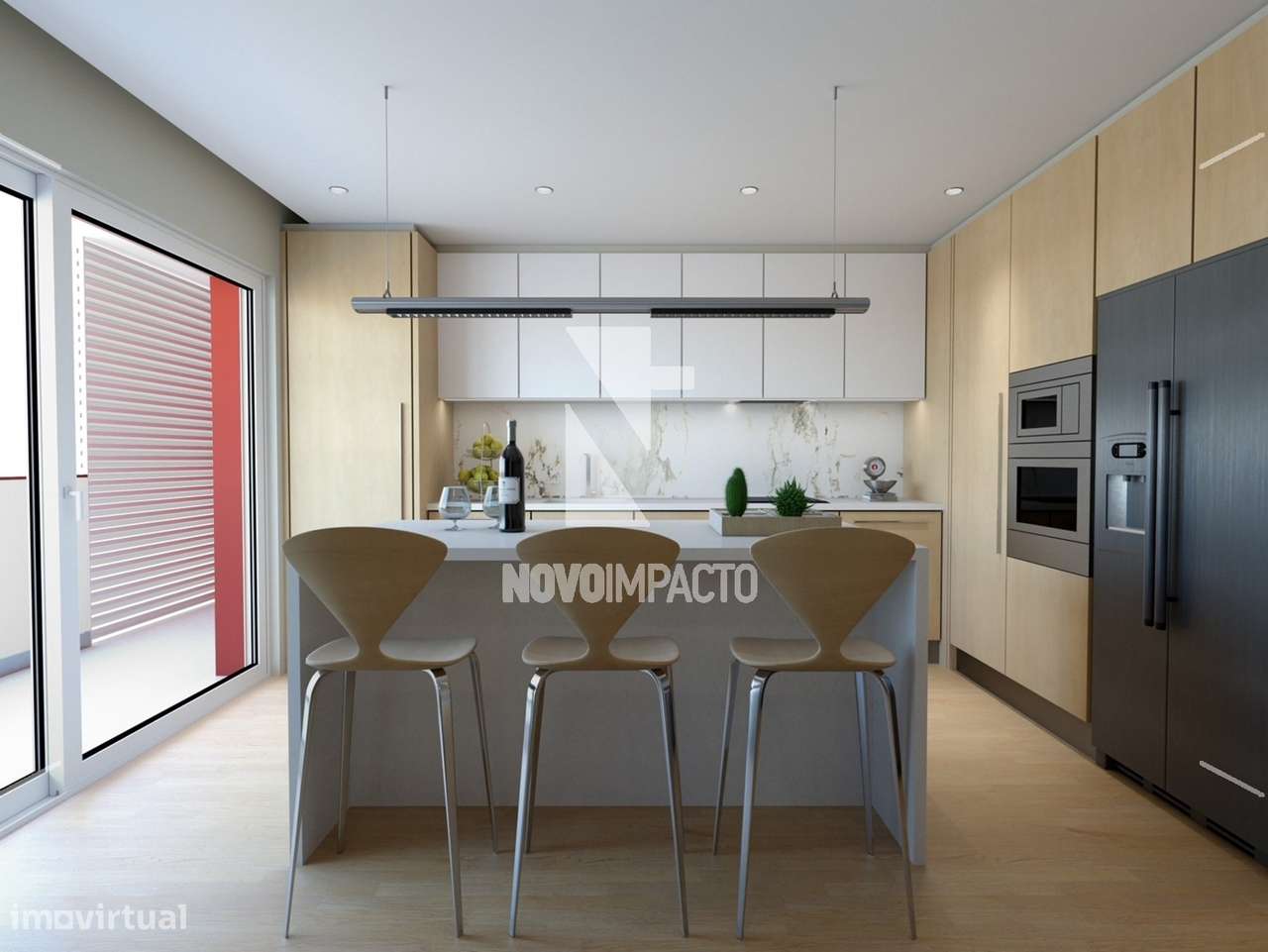 Apartamento T1 com terraço no Montijo – Moderno, Luminoso-5