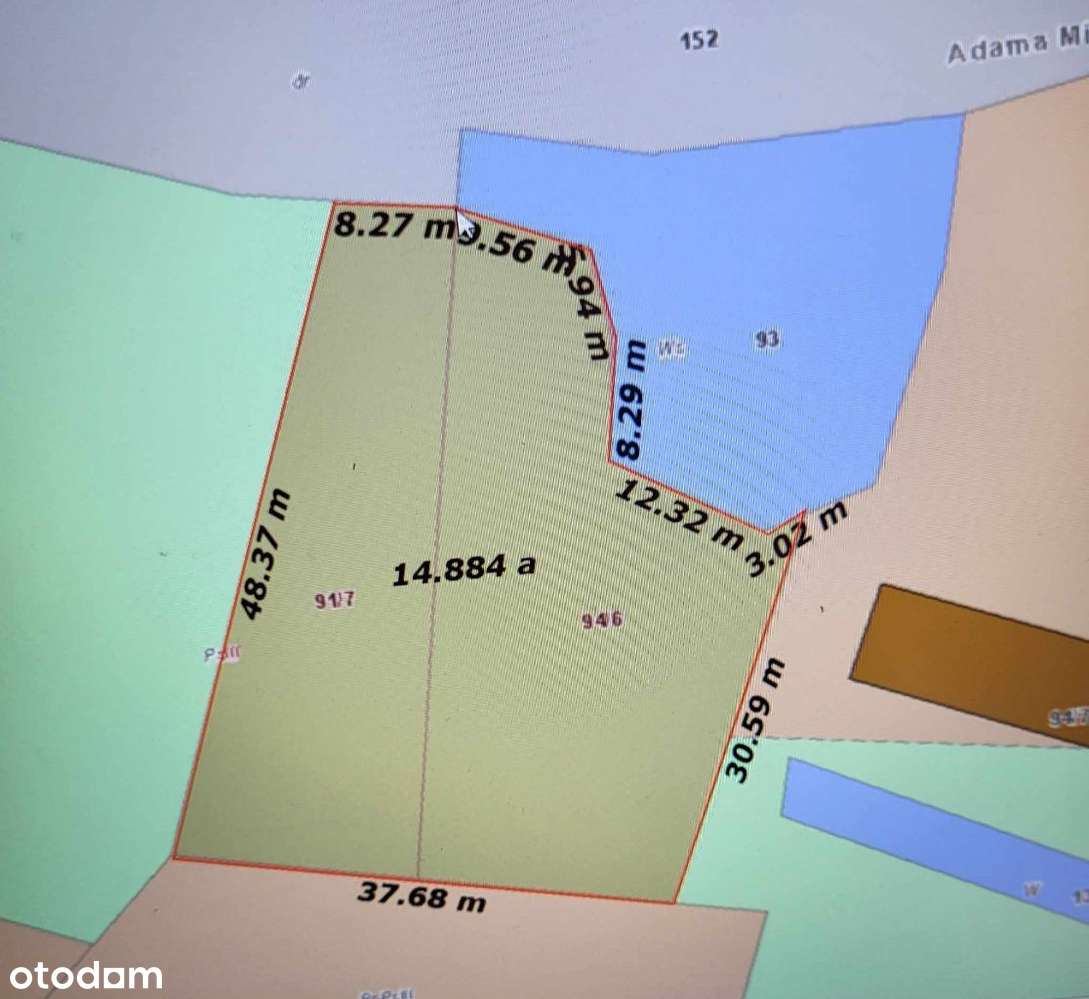 Działka budowlana gm. Kobierzyce ze starodrzewiem - Pełny obrazek: 3/4