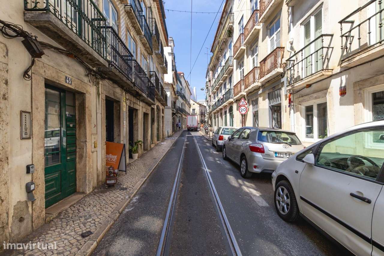 T2+1 com varandas na Rua dos Poiais de São Bento, lisboa, em Prédio Po-19