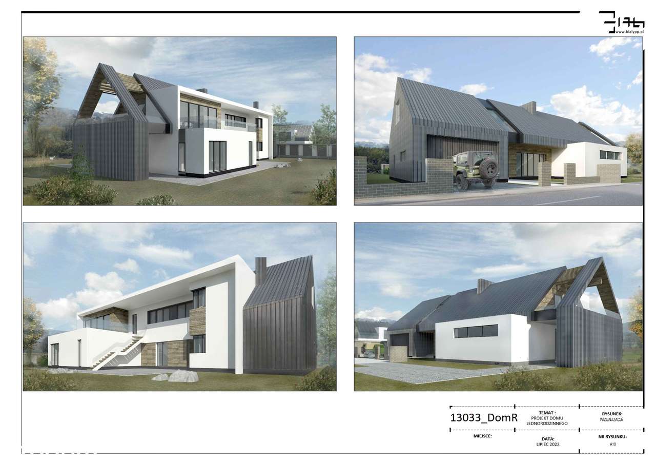 Nowoczesny DOM -  Gajków na wyspie pod lasem 15km od centrum Wrocławia - Pełny obrazek: 3/20