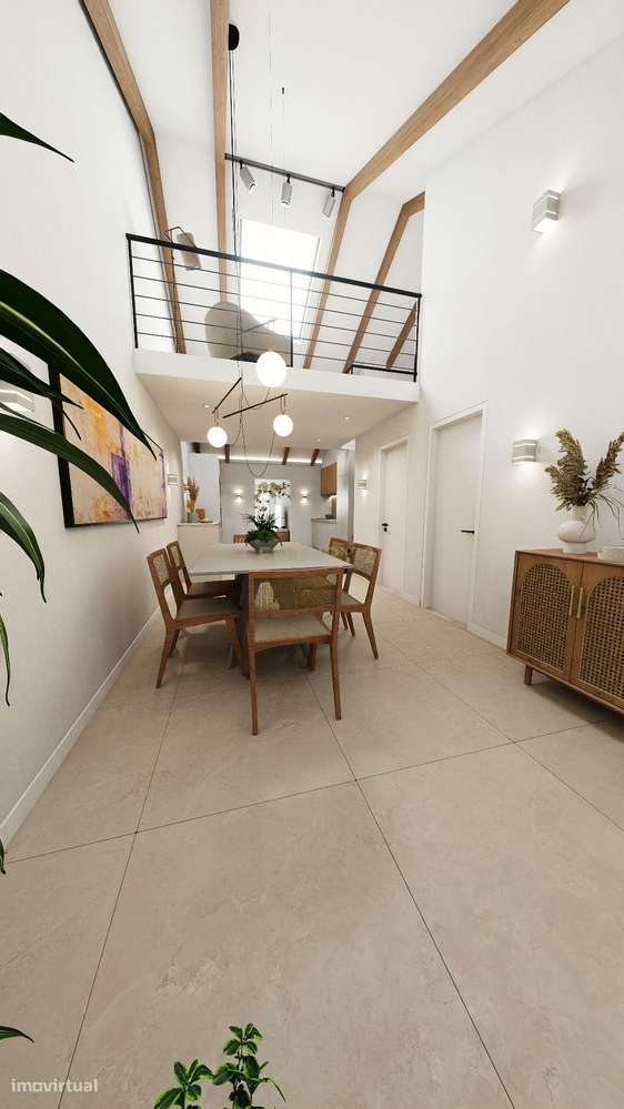 Moradia contemporânea em fase de remodelação integral-29