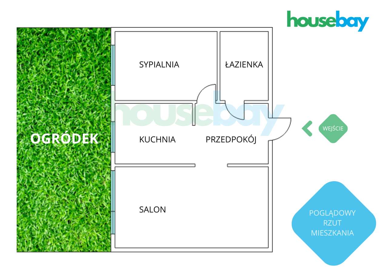 Wygodne 2 pokoje, osobna kuchnia, parking, szybkie wydanie-19