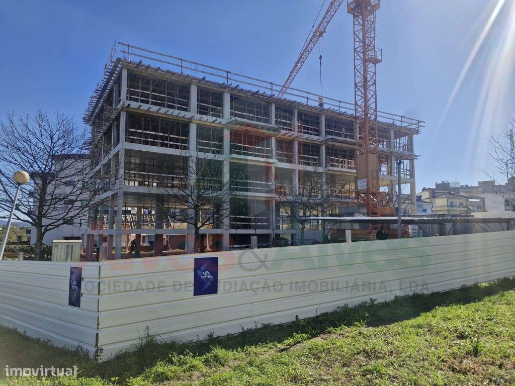 Magnólias Plaza - Apartamento T2 - c/ terraço - Em Construção - Maia-12