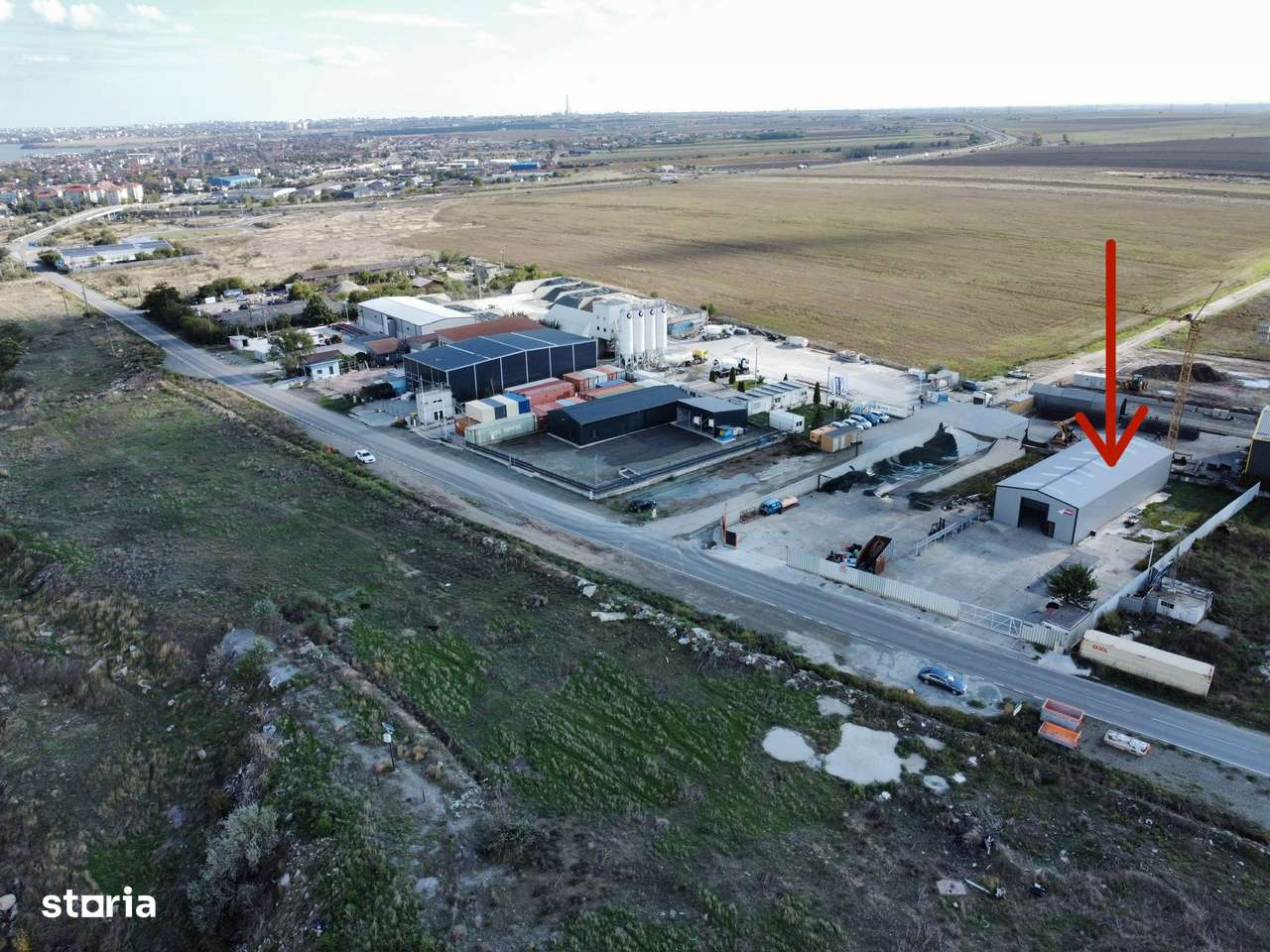 Hala/Spatiu depozitare-productie-inchiriat OVIDIU CONSTANTA- Warehouse - Imagine principală: 5/7