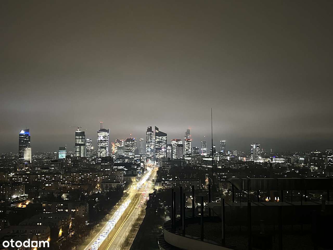 Taras - Widok na Panoramę Warszawy -  Harmonogram 20/80-2